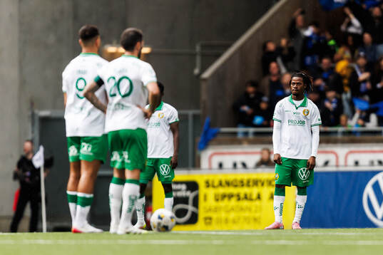 Hammarbys Frank Junior Adjei deppar