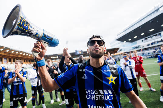 Sirius Joakim Persson jublar