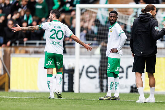 Hammarbys Shaquille Pinas deppar