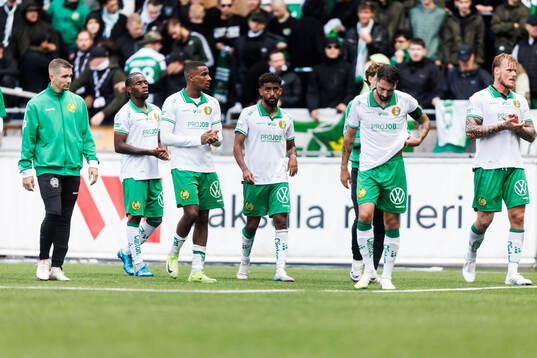 Hammarbys spelare deppar
