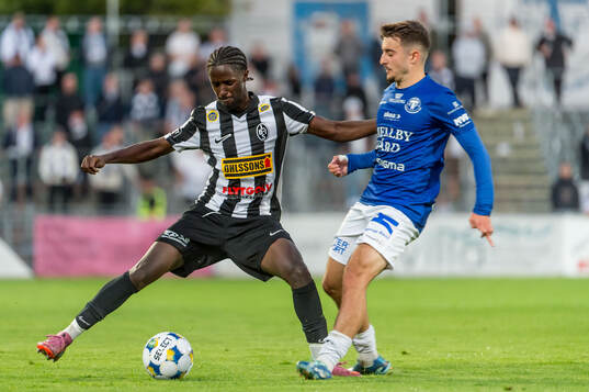 Landskronas Max'Med Mohamed och Trelleborgs Armin Culum