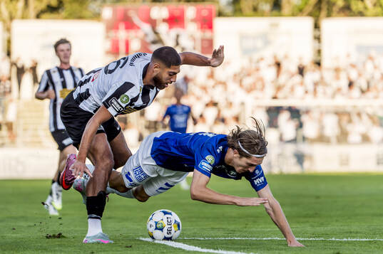Landskronas Rassa Rahmani och Trelleborgs Hugo Engström