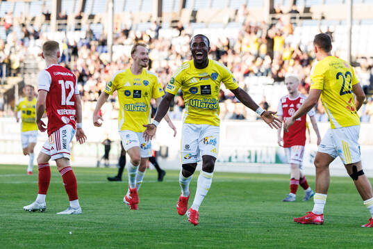 Falkenbergs Wanbe Godwin Aguda