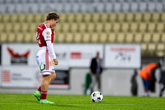 Sandvikens IFs Victor Backman deppar