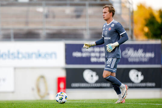 Sandvikens IFs målvakt Hannes Sveijer