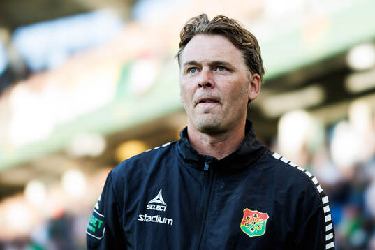 GAIS tränare Fredrik Holmberg