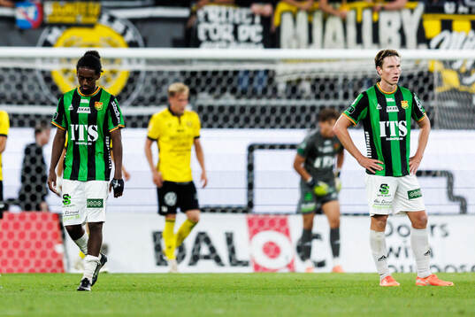 GAIS Harun Ibrahim och Robin Frej deppar