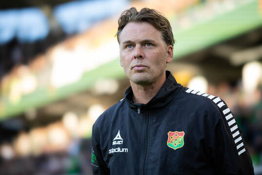GAIS tränare Fredrik Holmberg