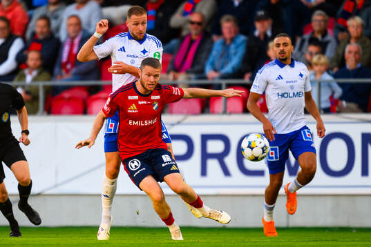 IFK Norrköpings Kevin Höög Jansson och Östers Oscar