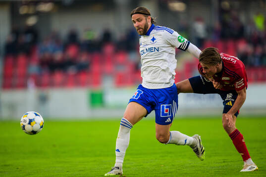IFK Norrköpings Christoffer Nyman och Östers Tatu Varmanen
