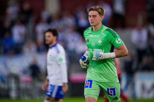 IFK Norrköpings målvakt Theo Krantz