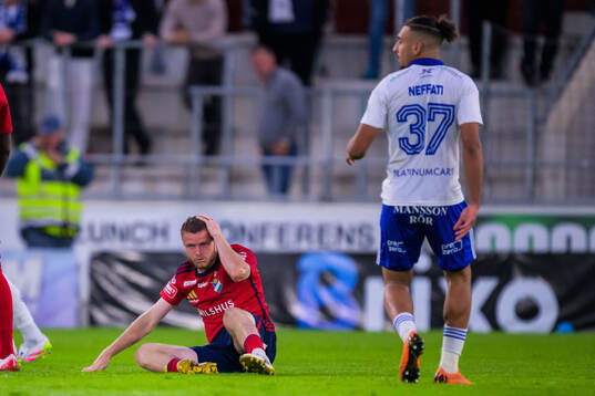 Östers Daniel Ljung deppar