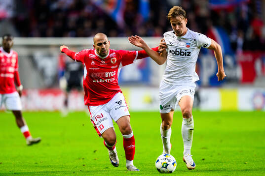 Kalmars Saba Mamatsashvili och Helsingborgs Lukas Kjellnäs