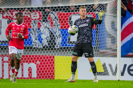 Helsingborgs målvakt Johan Brattberg