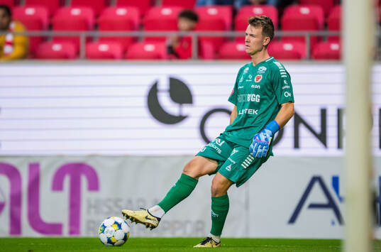 Kalmars målvakt Jakob Kindberg