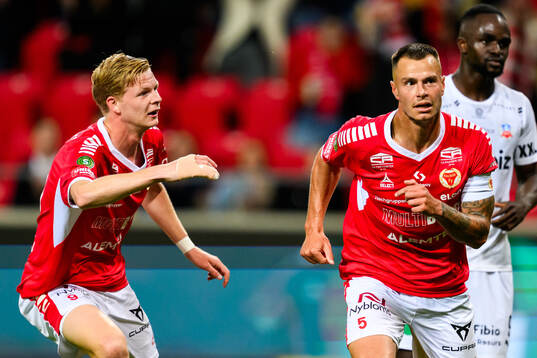 Kalmars Melker Hallberg jublar