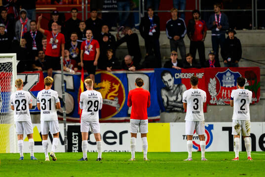 Helsingborgs spelare deppar
