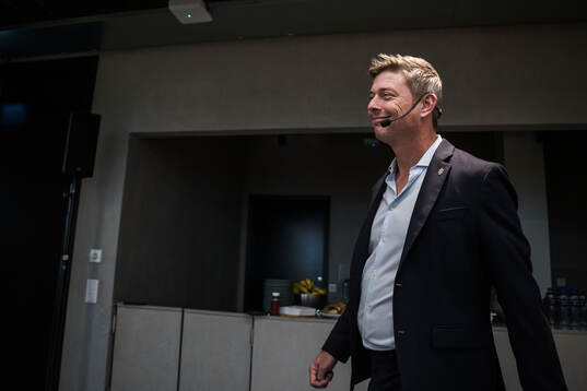 Head coach Jon Dahl Tomasson of the Swedish national