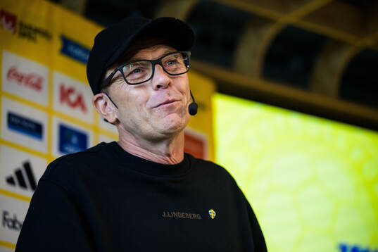 Head coach Tony Gustavsson of the Swedish women's national