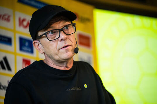 Head coach Tony Gustavsson of the Swedish women's national