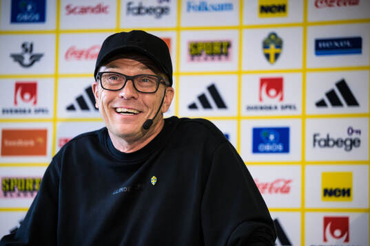 Head coach Tony Gustavsson of the Swedish women's national