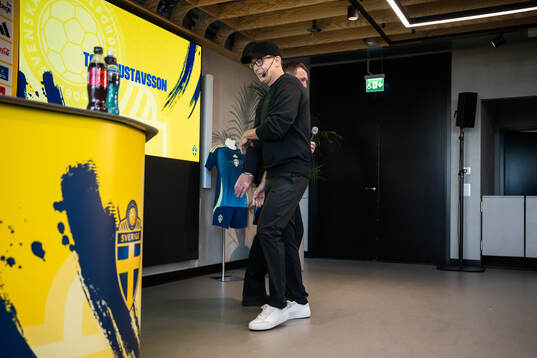 Kim Källström, head of football at the Swedish football