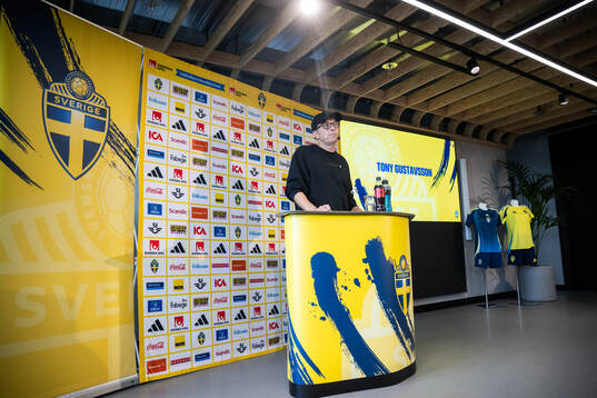 head coach Tony Gustavsson of the Swedish women's national
