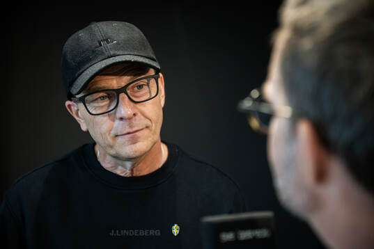 head coach Tony Gustavsson of the Swedish women's national