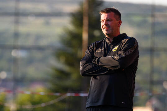 Coach Jens Gustafsson of Häcken