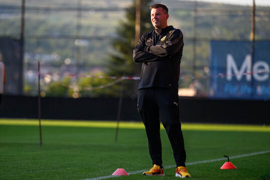 Coach Jens Gustafsson of Häcken