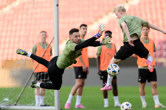 Goalkeeper Etrit Berisha
