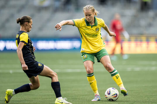 Julie Blakstad of Hammarby
