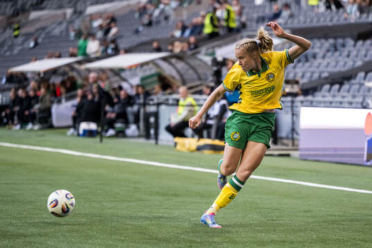 Julie Blakstad of Hammarby