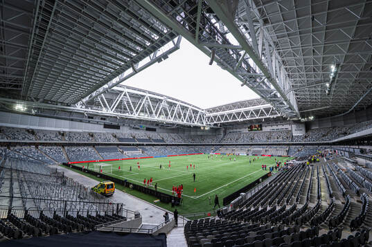 3Arena prior to the start of the UEFA Women's Champions