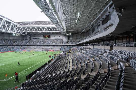3Arena prior to the start of the UEFA Women's Champions