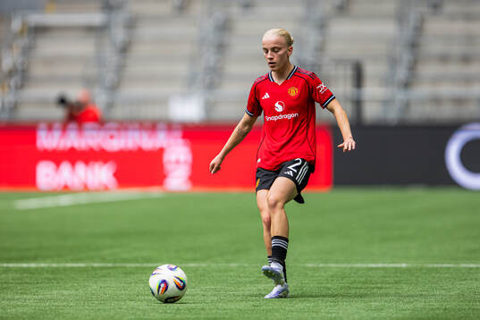 Anna Sandberg of Manchester United