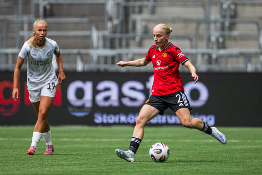 Anna Sandberg of Manchester United