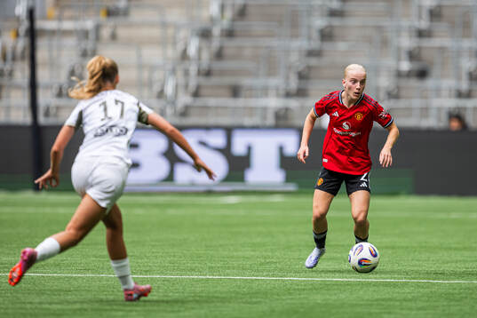 Anna Sandberg of Manchester United