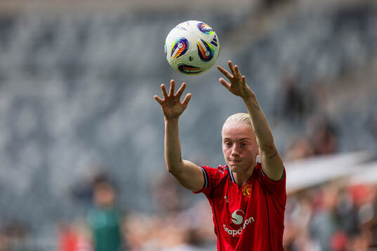 Anna Sandberg of Manchester United