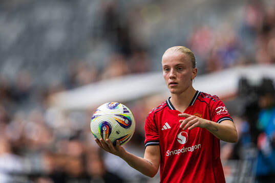 Anna Sandberg of Manchester United