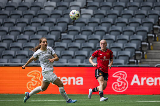Anna Sandberg of Manchester United