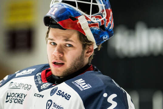 Linköpings målvakt Jesper Myrenberg