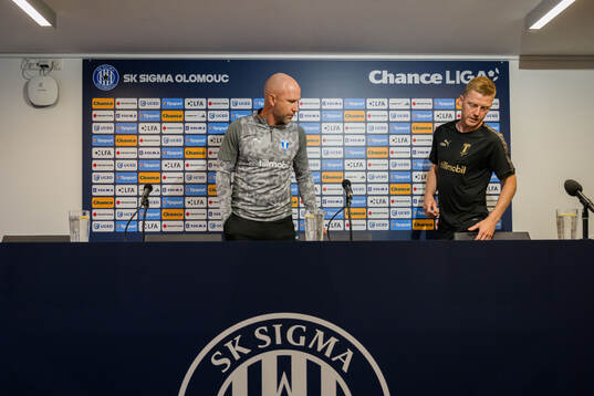 Head coach Henrik Rydström and Anders Christiansen