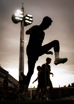 Taha Ali in silhouette