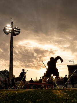 Sead Haksabanovic in silhouette