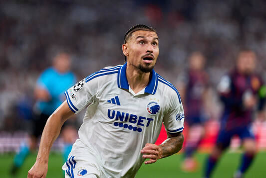 KØBENHAVN, DANMARK - 27. AUGUST 2025: Jordan Larsson, FC