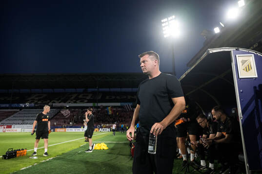 Coach Jens Gustafsson of Häcken