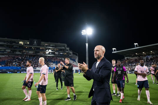 Head coach Henrik Rydström of Malmö FF