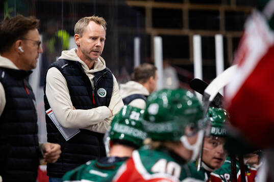Head coach Robert Ohlsson of Frölunda