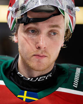 Goaltender Tobias Normann of Frölunda